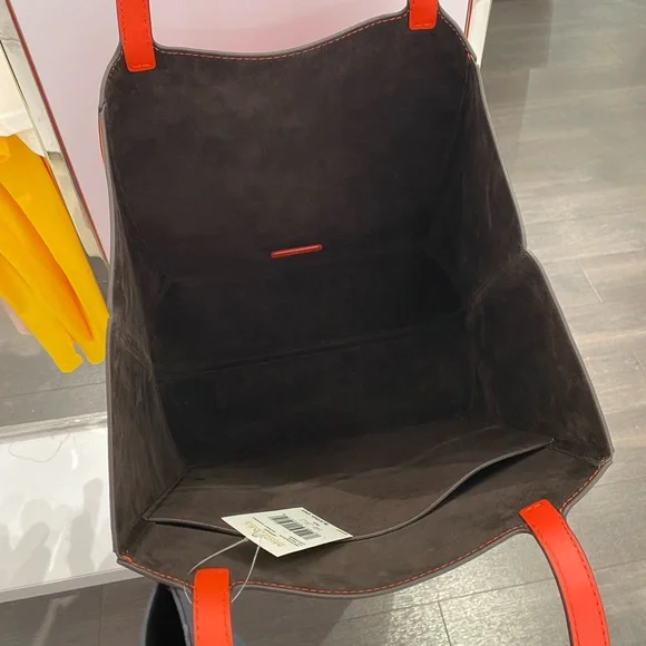 Michael Kors Vibrant Orange Tote - Picture 5 of 9